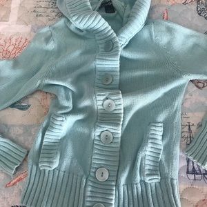 Aqua Blue Cardigan